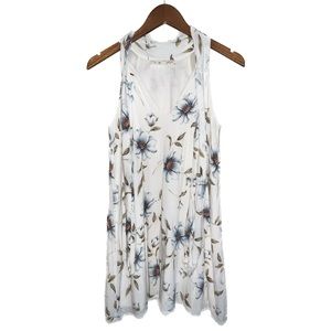 🪻BOUTIQUE LABEL🪻| Summer floral swing dress | Tie Neck | EUC! | S